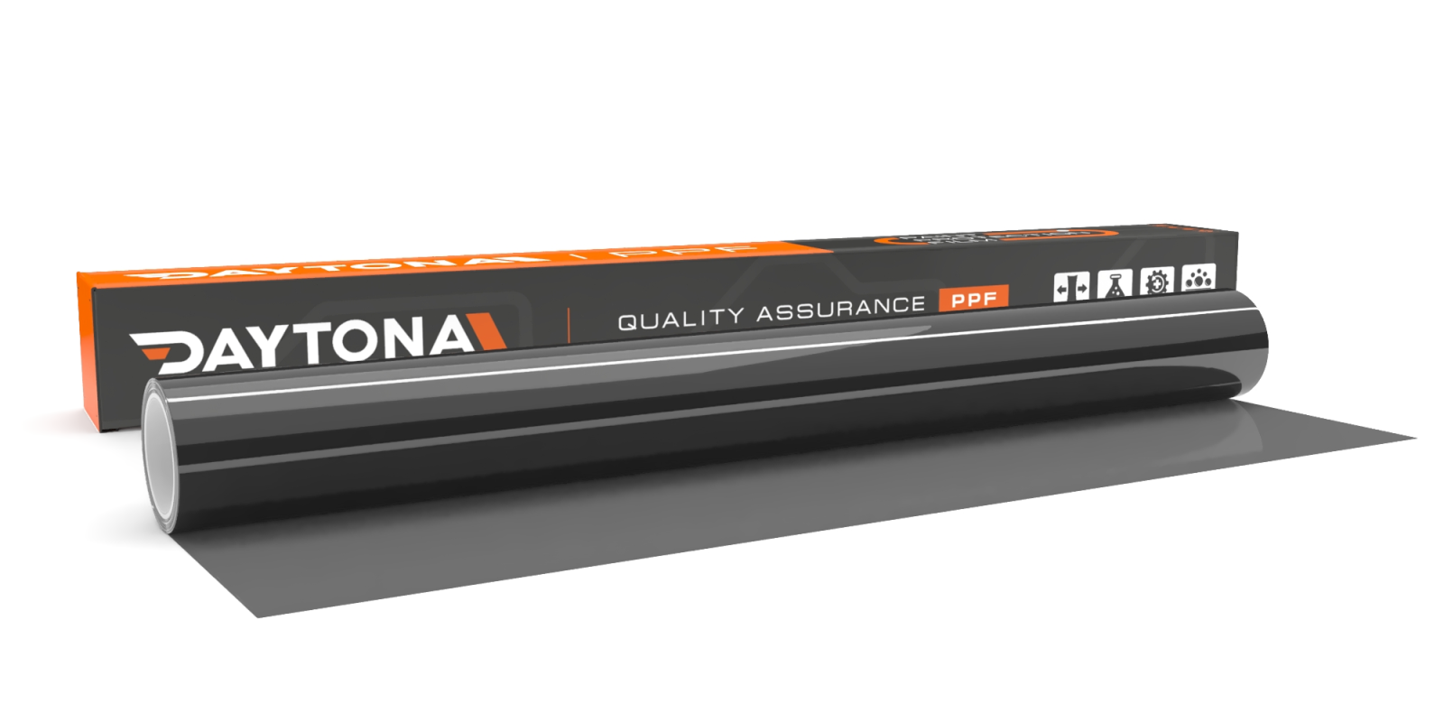 Полиуретан для фар тонирующий 20% DAYTONA S100 средне-черный 1.52 - 1