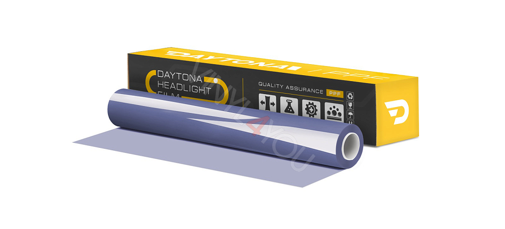 Полиуретан для фар тонирующий 50% DAYTONA S100 фиолетовый 60 см
