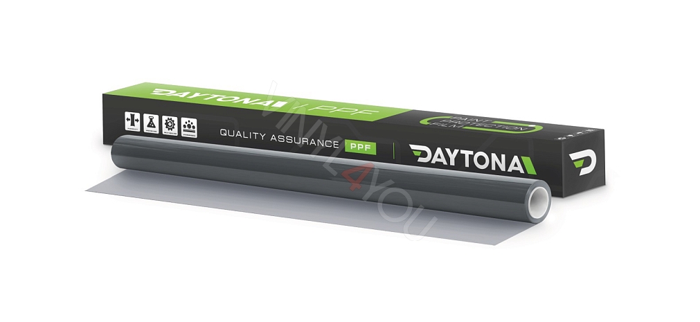 Гибридный полиуретан DAYTONA PPF H200 Nardo Grey серая глянцевая пленка